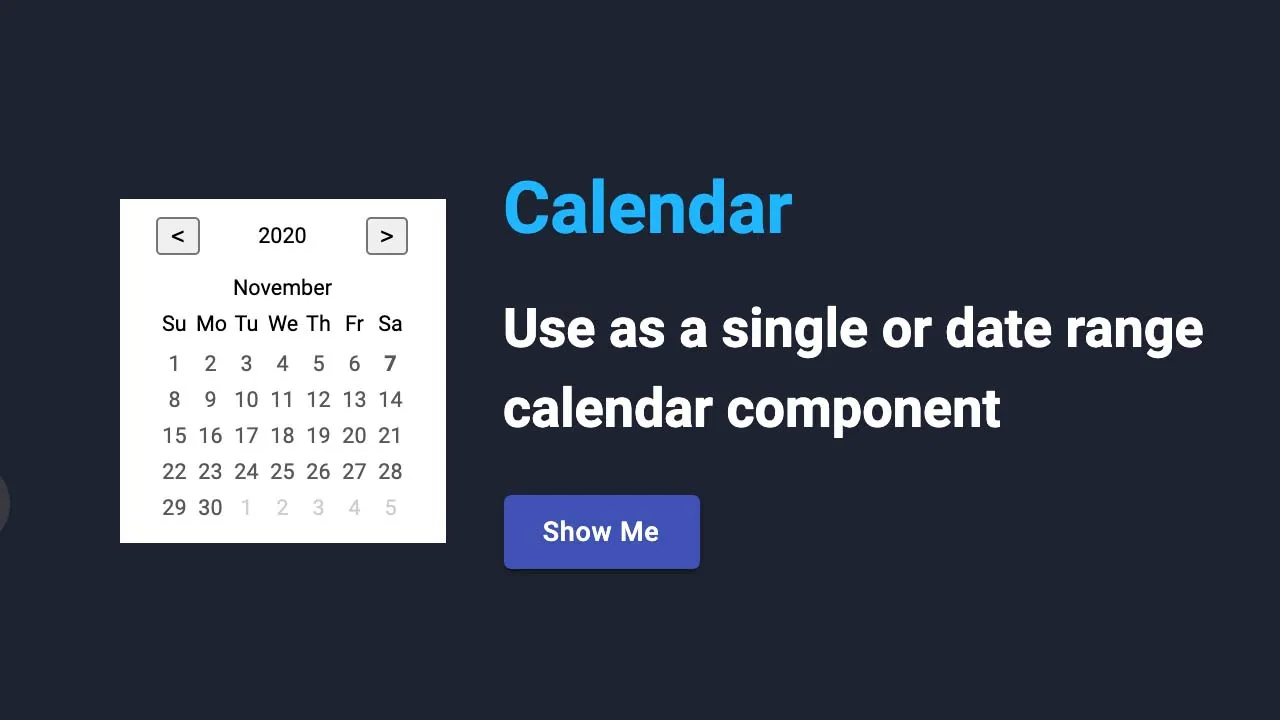 A React Library to Help Compose a Date Picker/Calendar Around Your Components