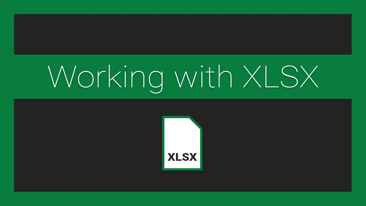 In this short article and video, I will show you how to work with XLSX in Node.js.