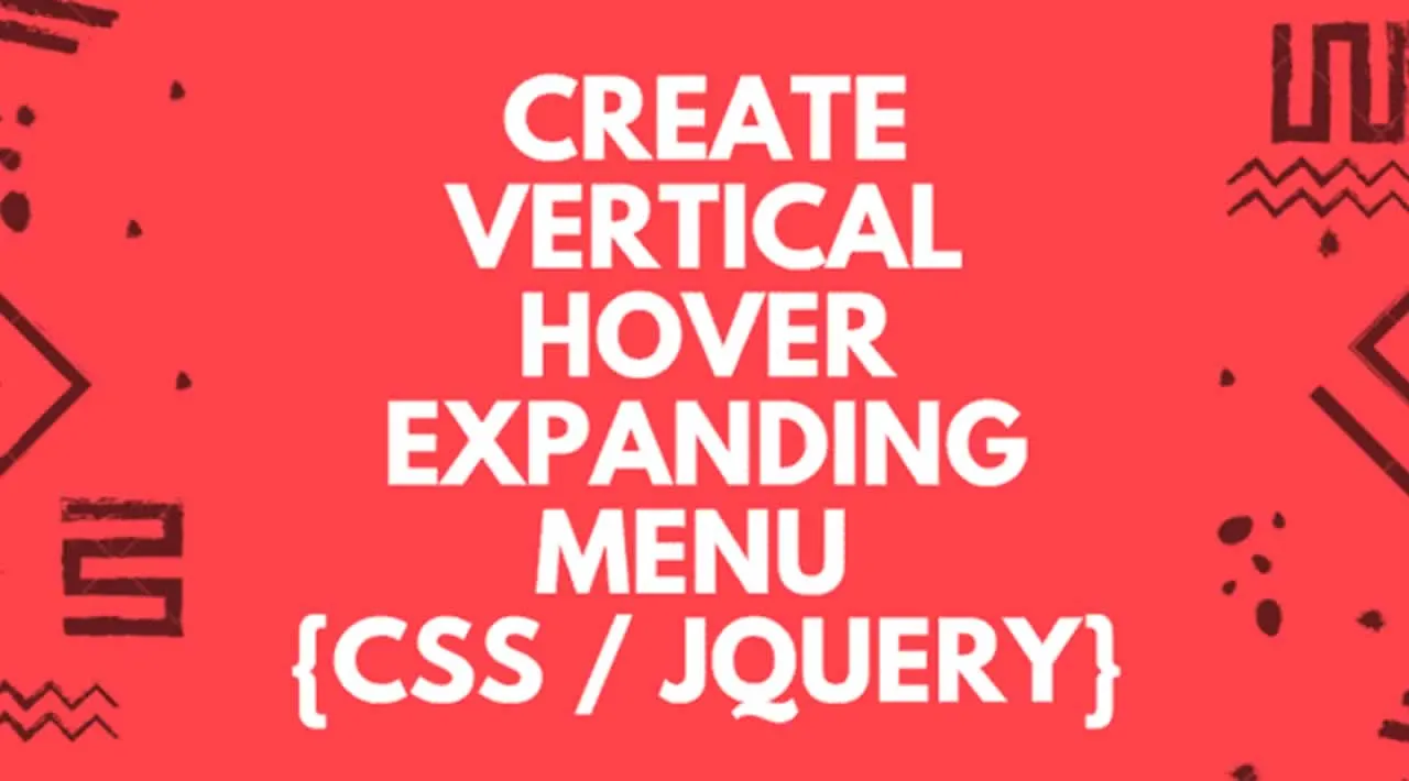 How to Create CSS hoverable side navigation menu