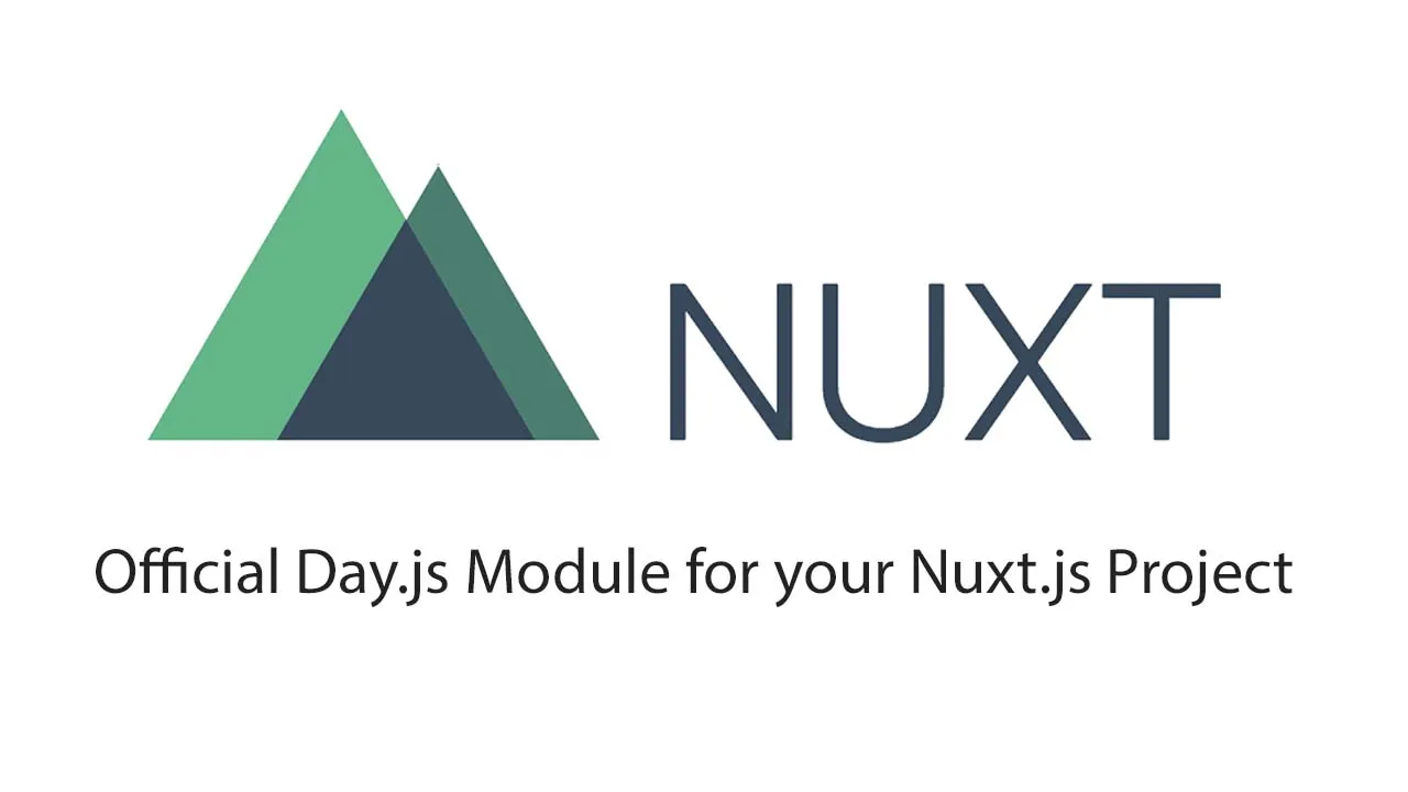 Official Day.js module for your Nuxt.js Project