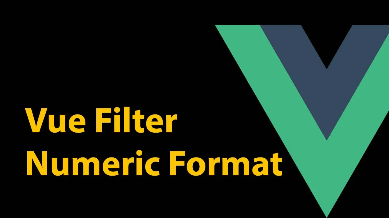 Simple Numeric Filter for Vue.js