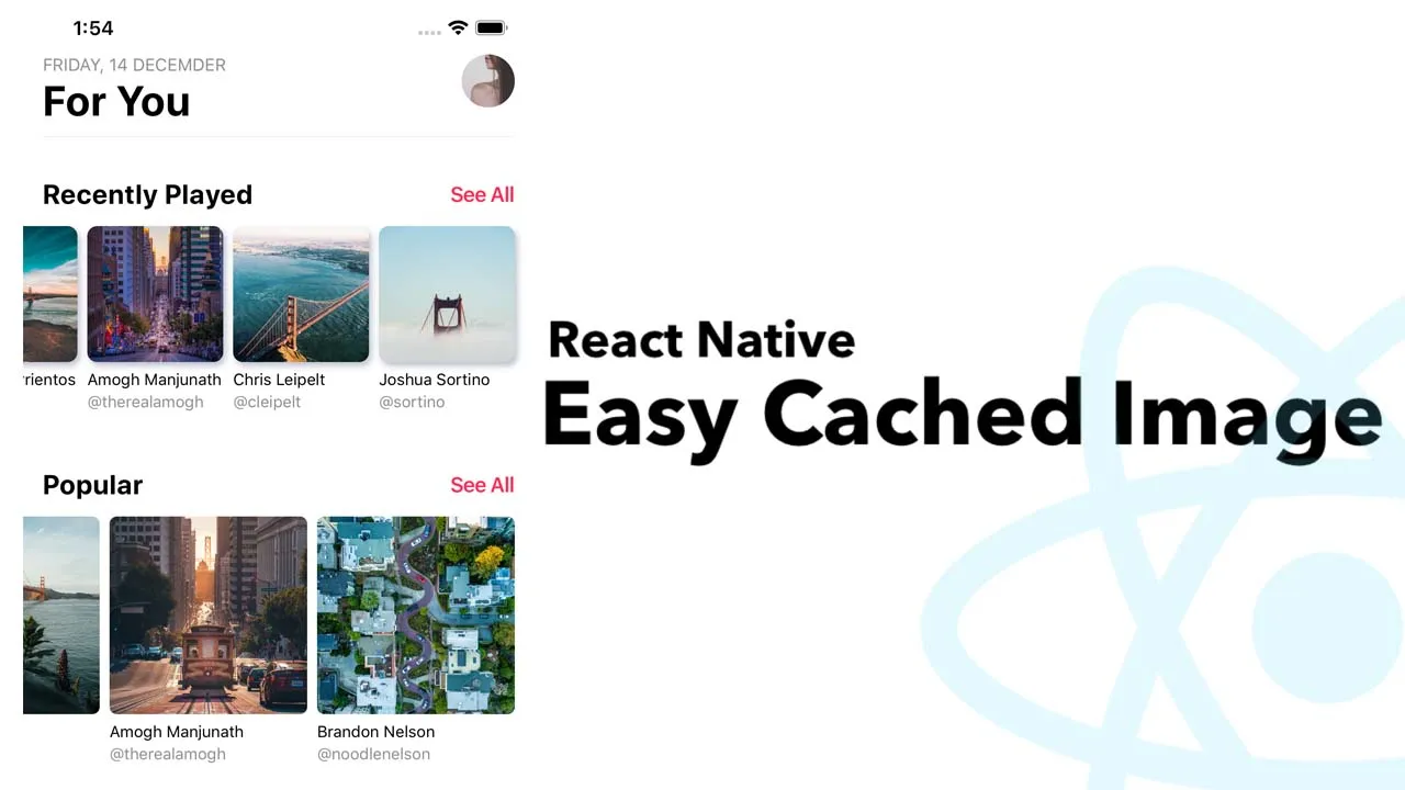 Easy Peasy Cached Image for React Native