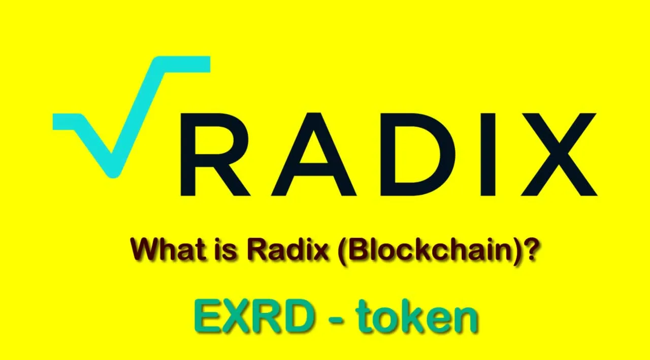 What is Radix Blockchain (EXRD) | What is EXRD token