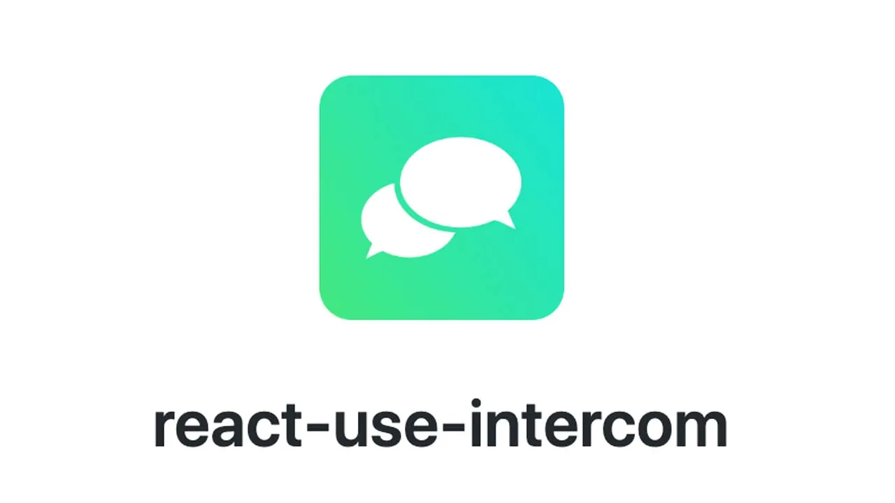 A React Intercom Integration Powered by Hooks