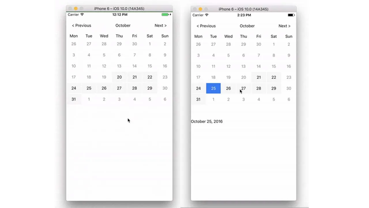 React Native Date / Daterange Picker and Calendar