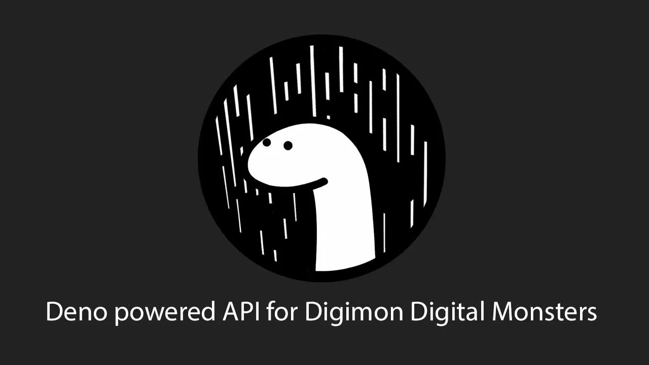 Deno powered API for Digimon Digital Monsters