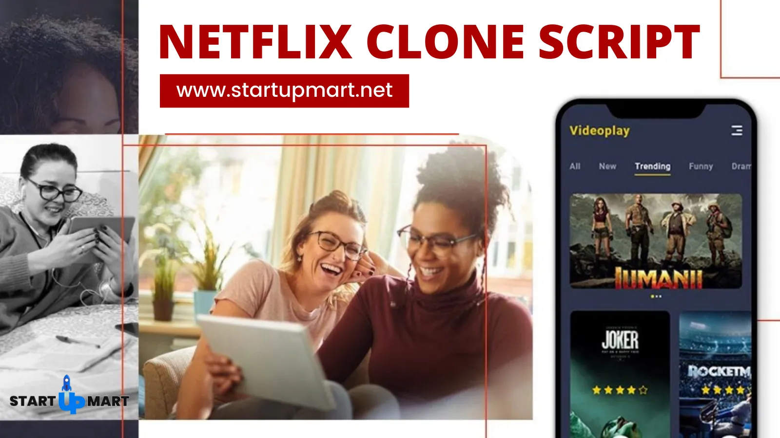 Unveil the Online Video Streaming Services with your Startup through Netflix Clone App