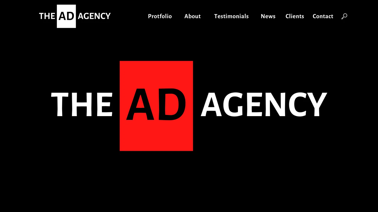 Advertising Agency Website Design in USA