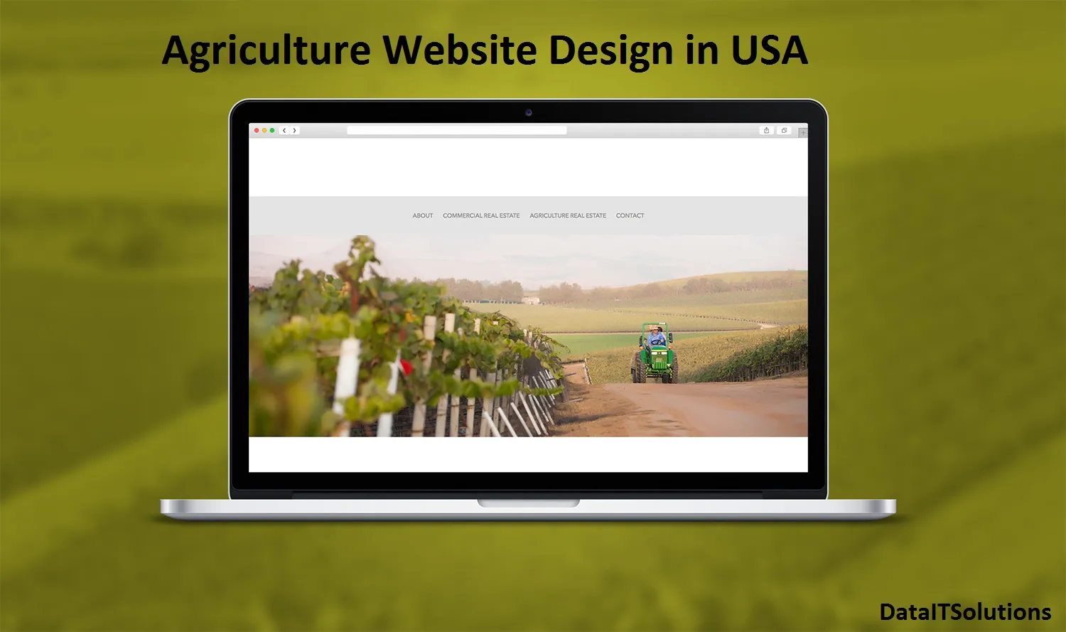 Agriculture Website Design in USA