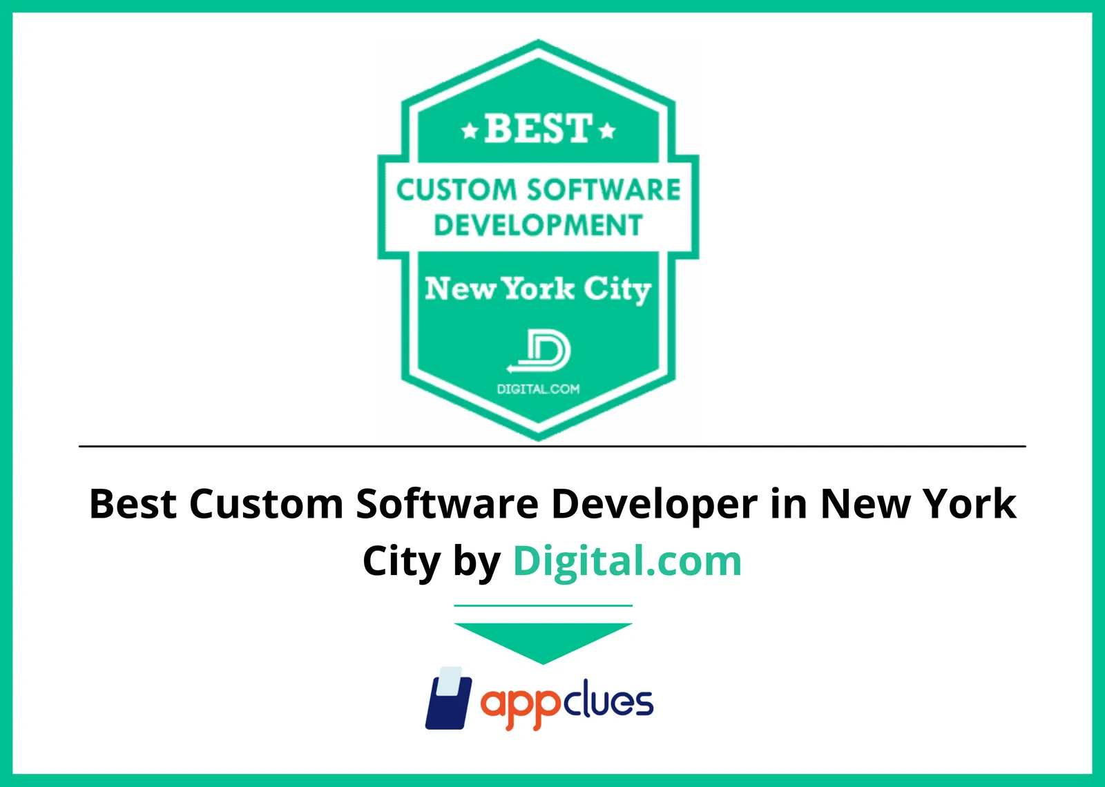 Best Custom Software Developer in New York City by Digital.com