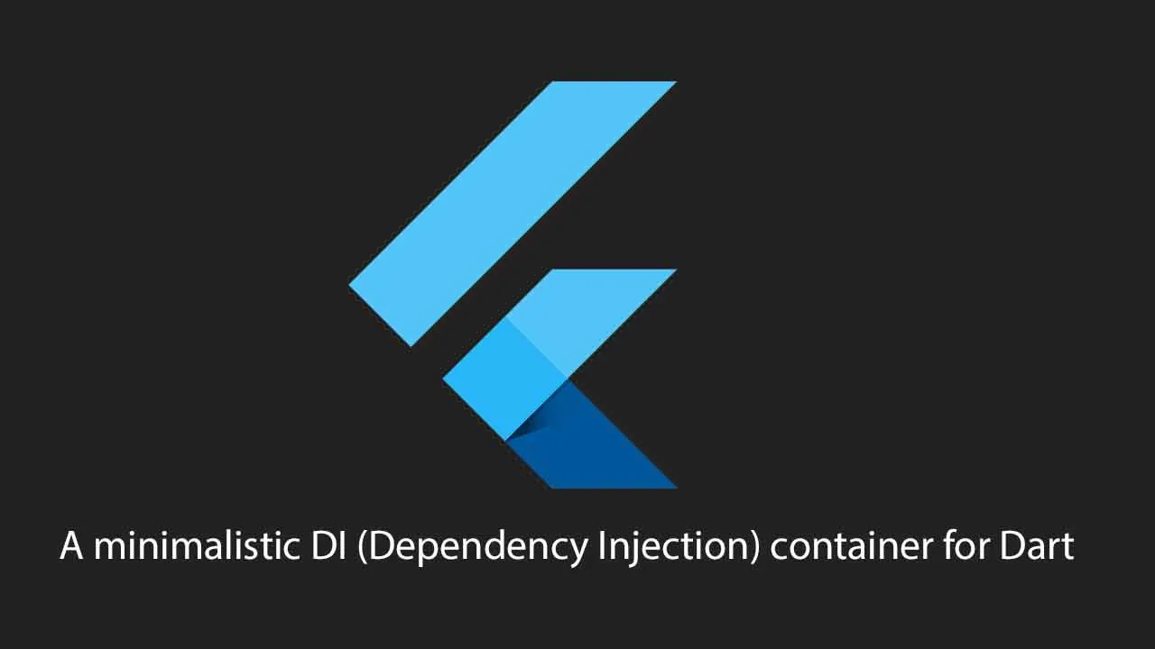 A minimalistic DI (Dependency Injection) container for Dart