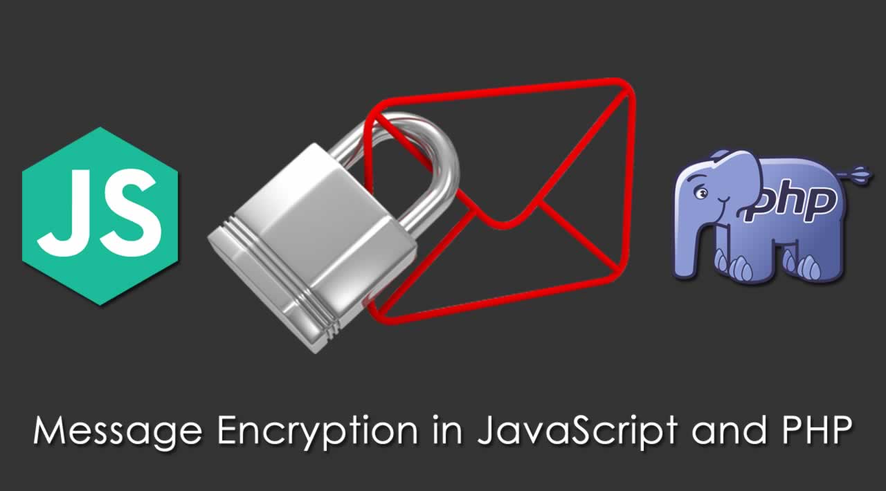 Message Encryption in JavaScript and PHP