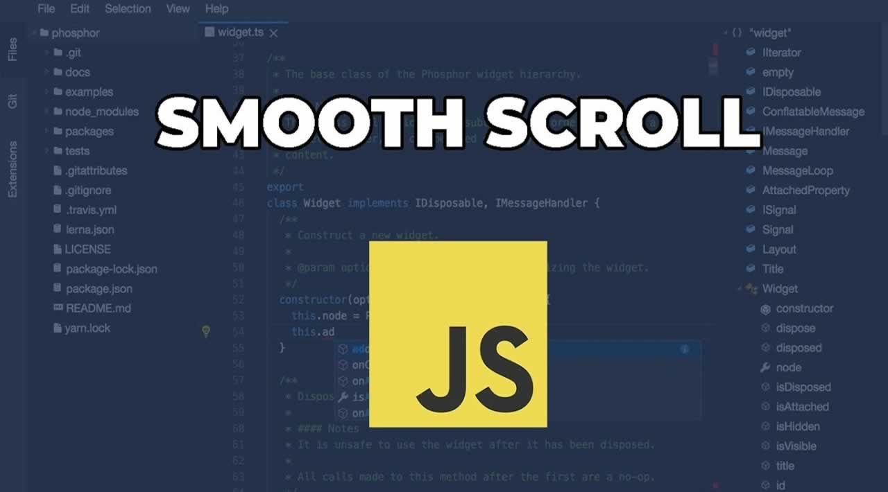 How to Create a Smooth Scroll Navigatio in JavaScript