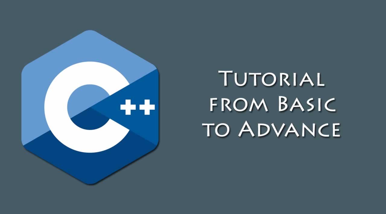 C++ Tutorial from Basic to Advance