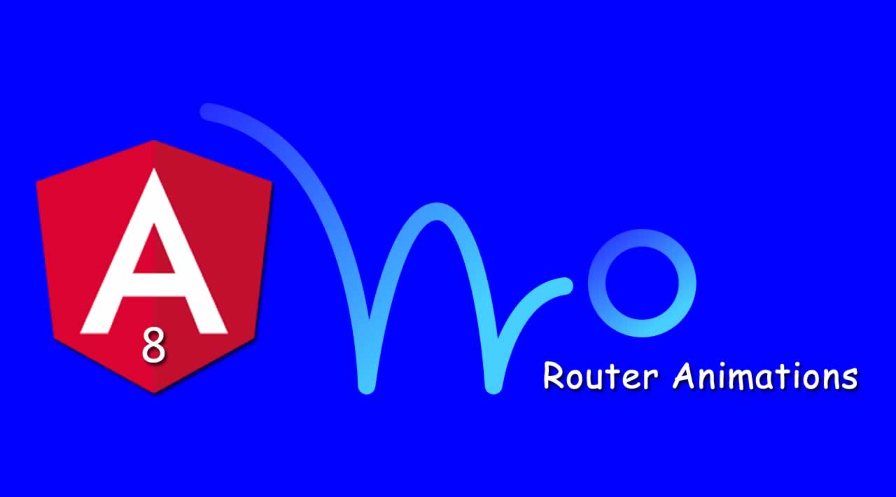 How to implement router animations in Angular 8?