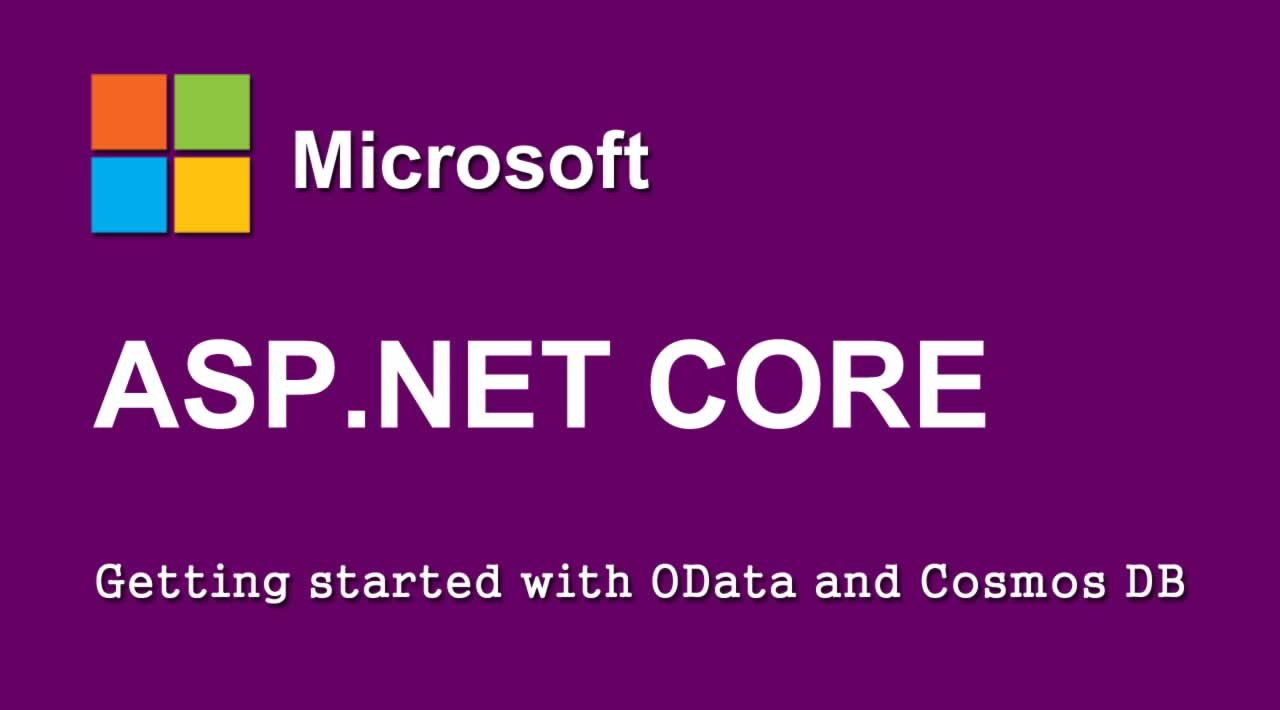Getting started with OData and Cosmos DB in Core