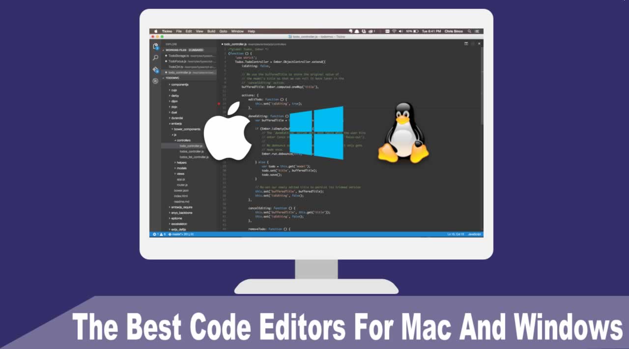 top free code editor for mac