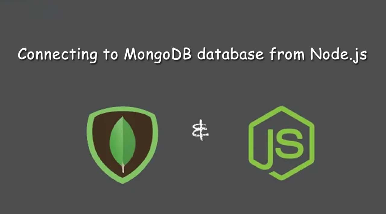 How to connect to MongoDB database from Node.js?