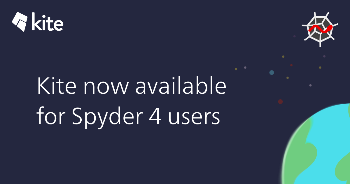 Announcing the Kite Integration for Spyder