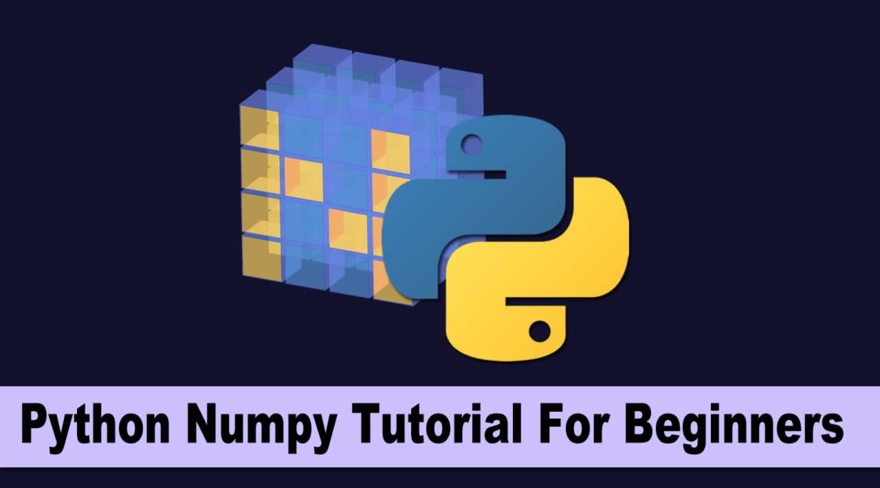 Python Numpy Tutorial For Beginners