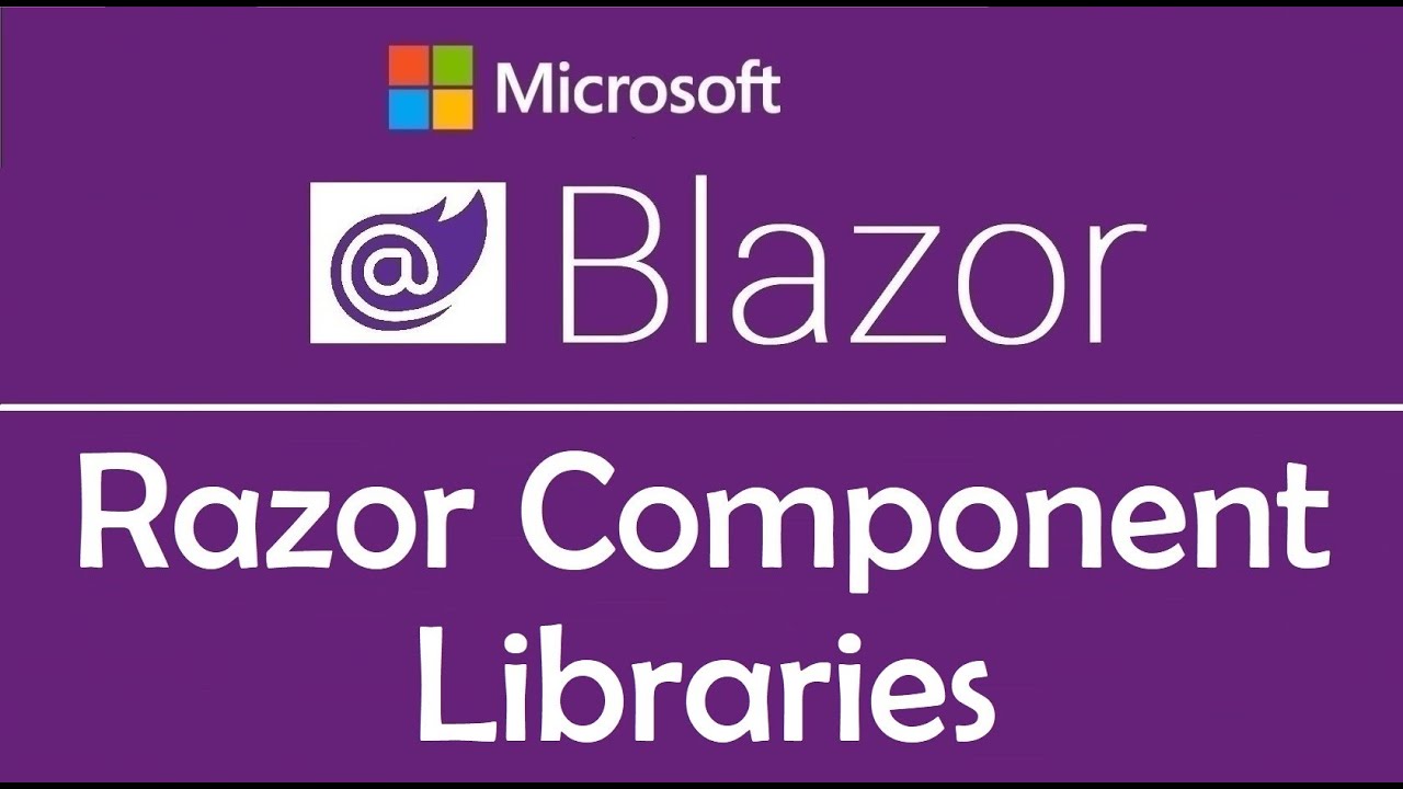 Blazor Tutorial: Razor Component Libraries - EP09