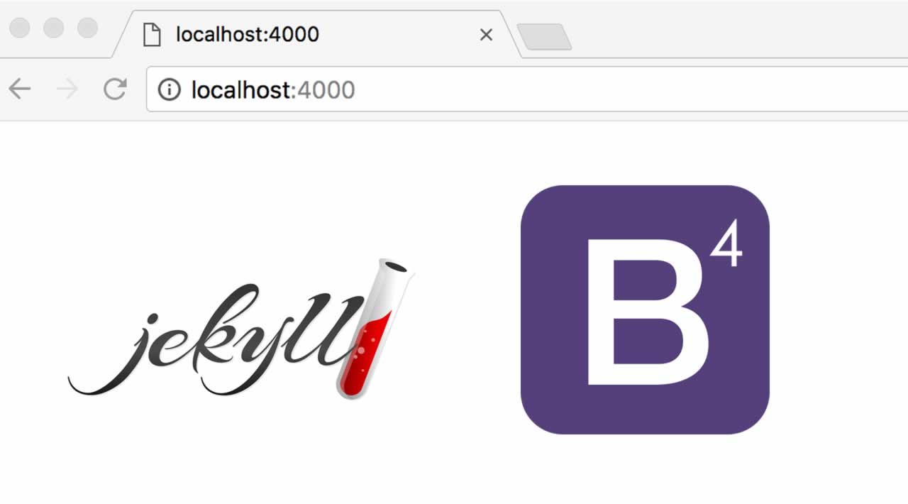 How to Use Jekyll with Bootstrap 4