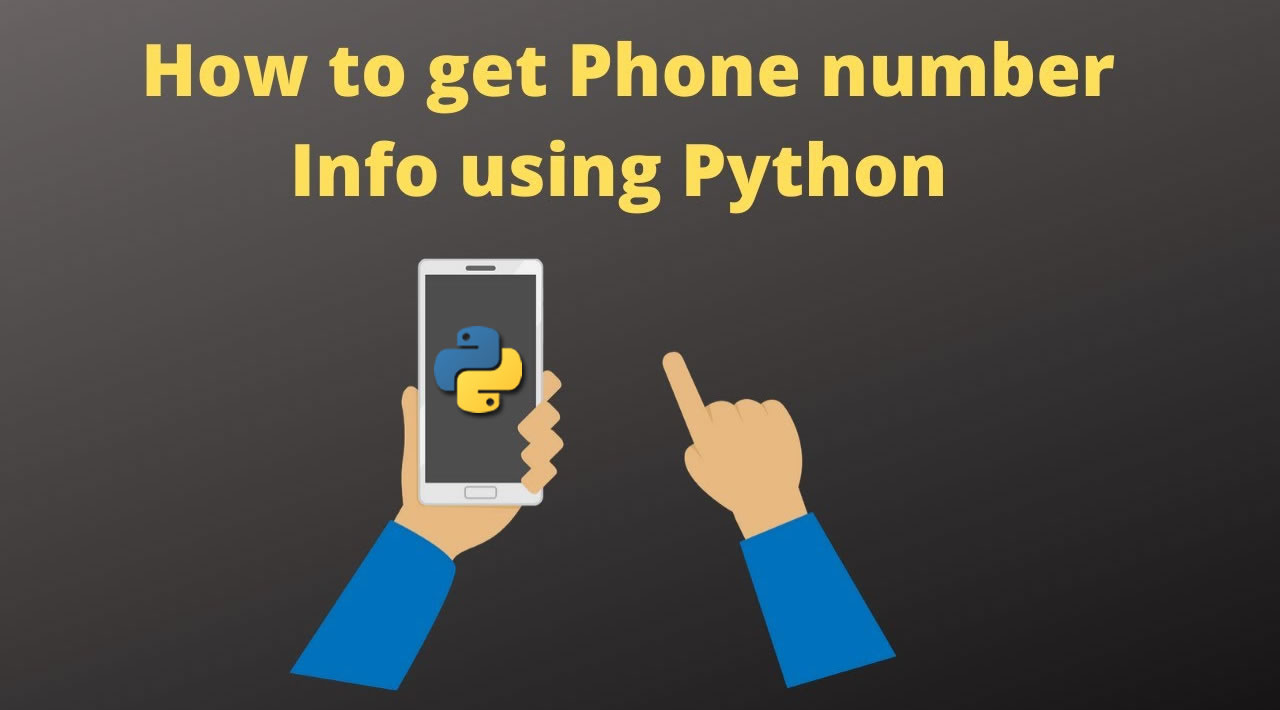 How to get Phone Number Info using Python