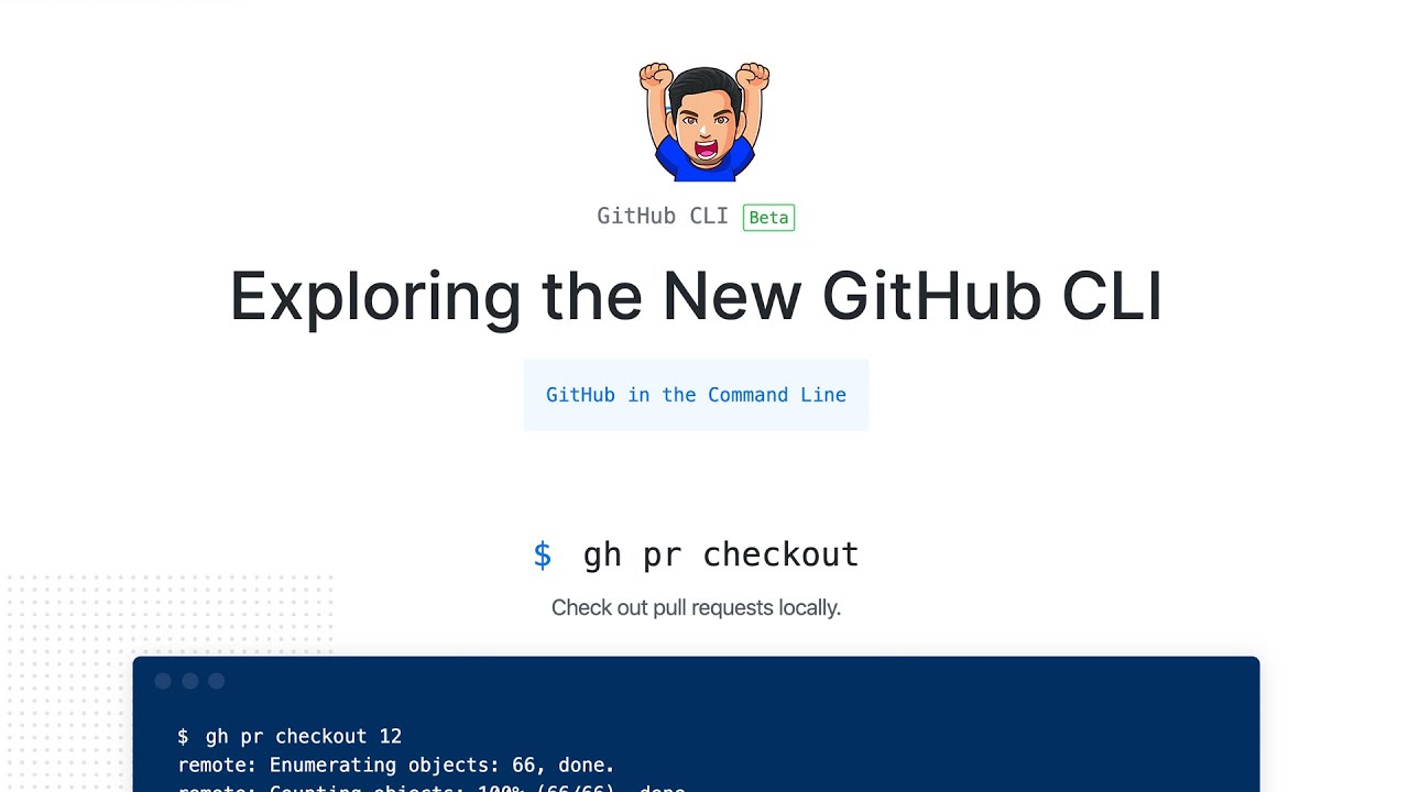 Exploring the New GitHub CLI