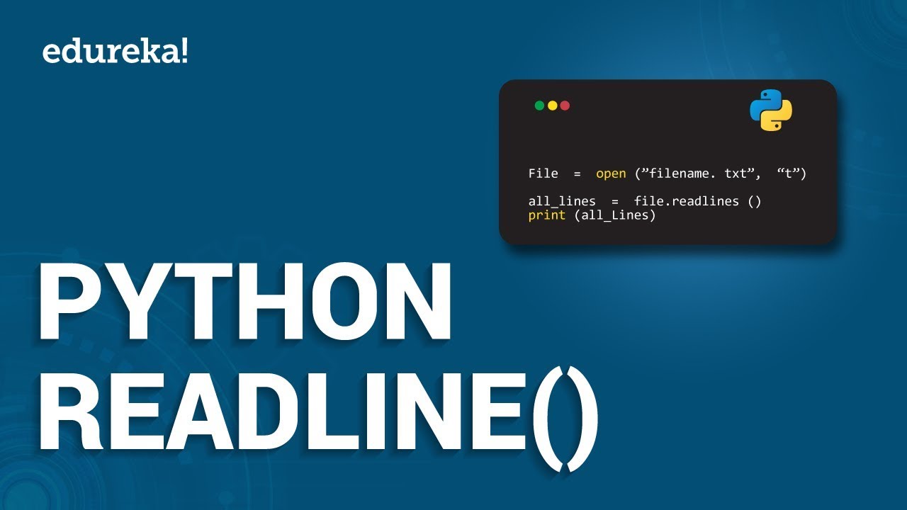 Python Readline - File Handling In Python 