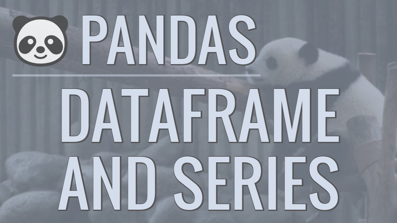 Python Pandas Tutorial: DataFrame and Series Basics
