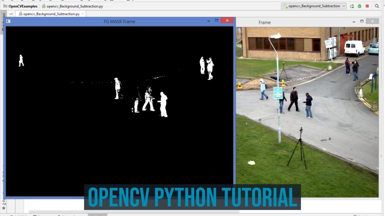 How to Use Background Subtraction Methods in OpenCV