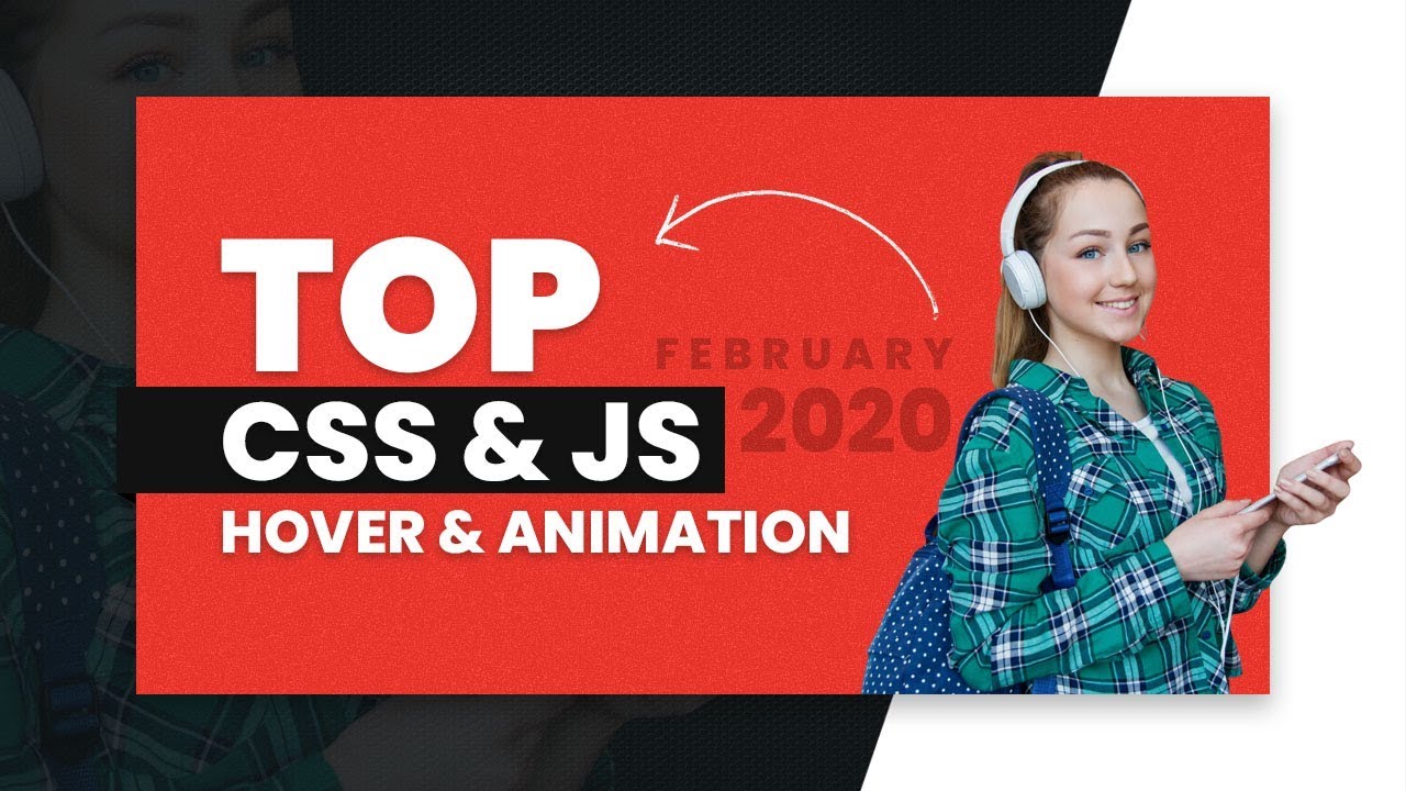 Top CSS & JavaScript Stunning Animation and Hover Effects