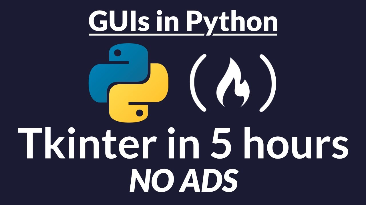 Python GUI - Tkinter Tutorial - Create Graphic User Interfaces in Python