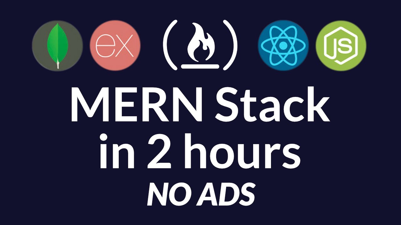 Learn the MERN Stack - Full Tutorial (MongoDB, Express, React, Node.js)