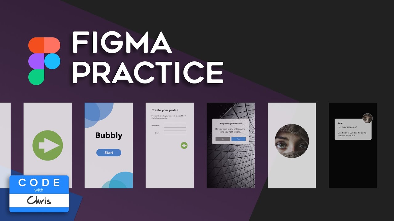 Figma Design Exercises (Practice for Beginners!)