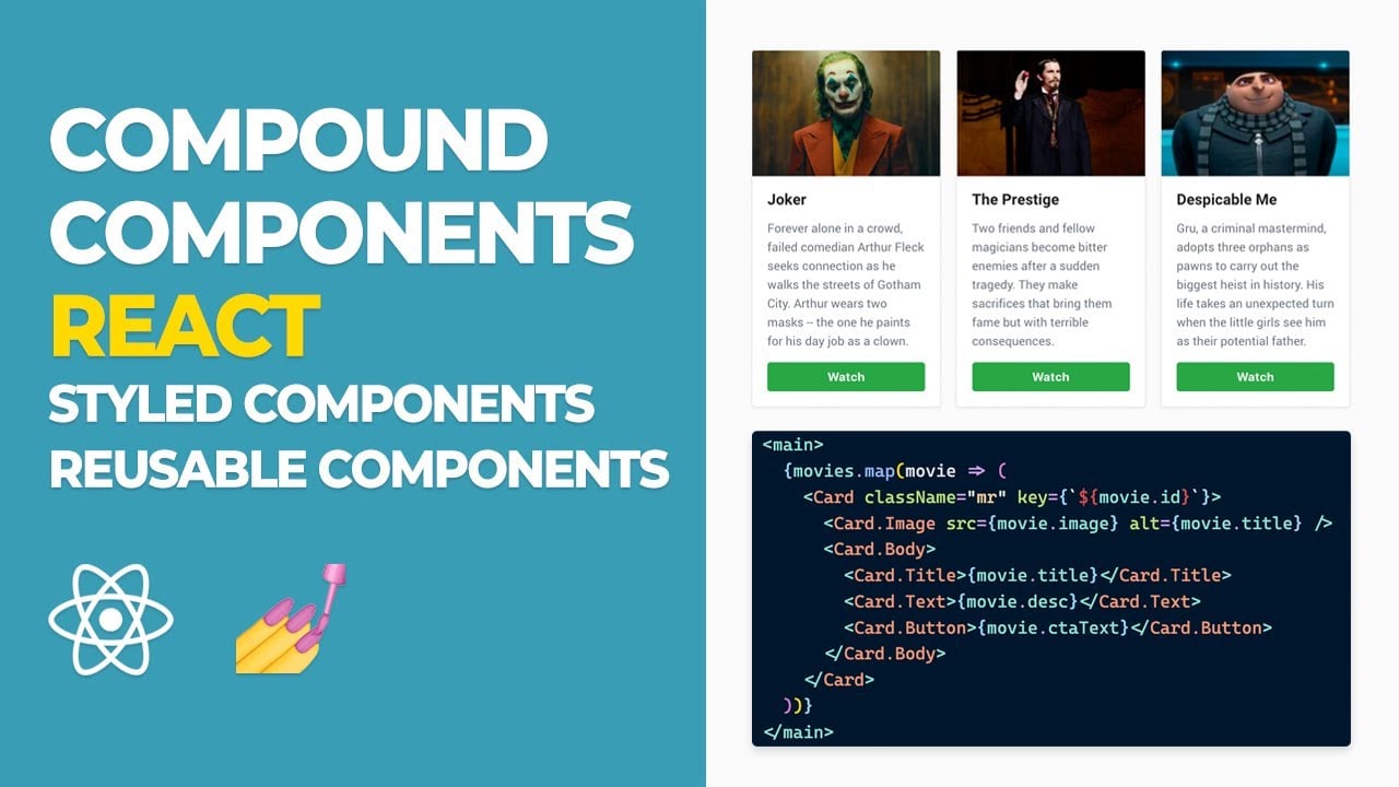 Compound Components in React - Styled Components - React Design Patterns