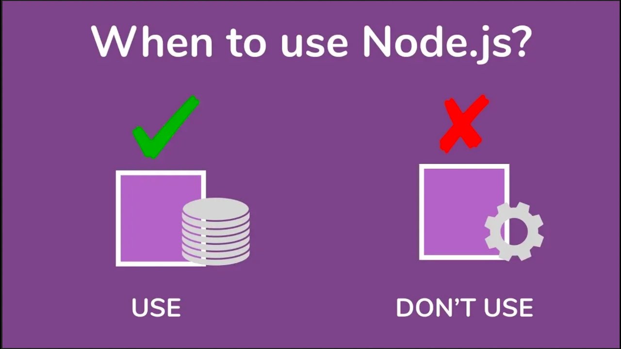 Node.js Tutorial for Beginners - When and when not to use Node.js