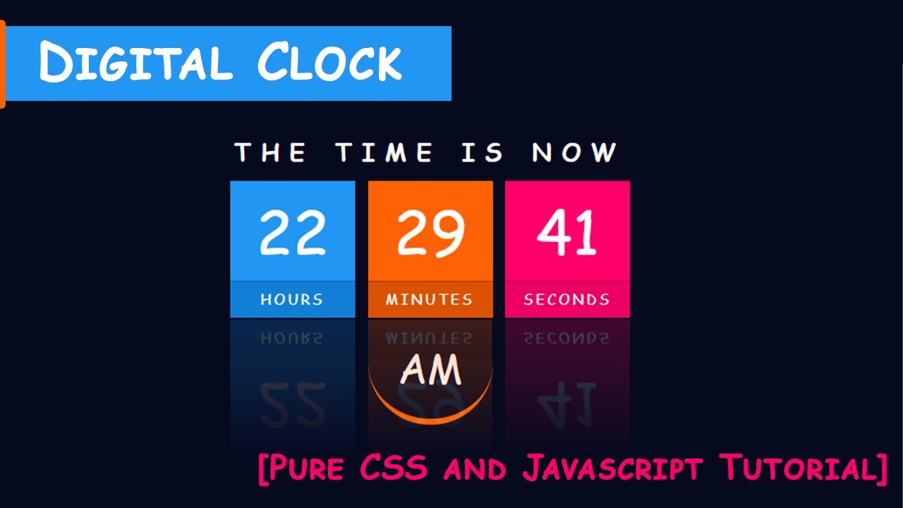 How to Build a Digital Clock using JavaScript