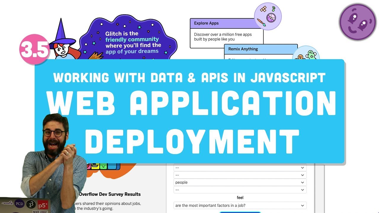 Working with Data and APIs in JavaScript - Web Application Deployment
