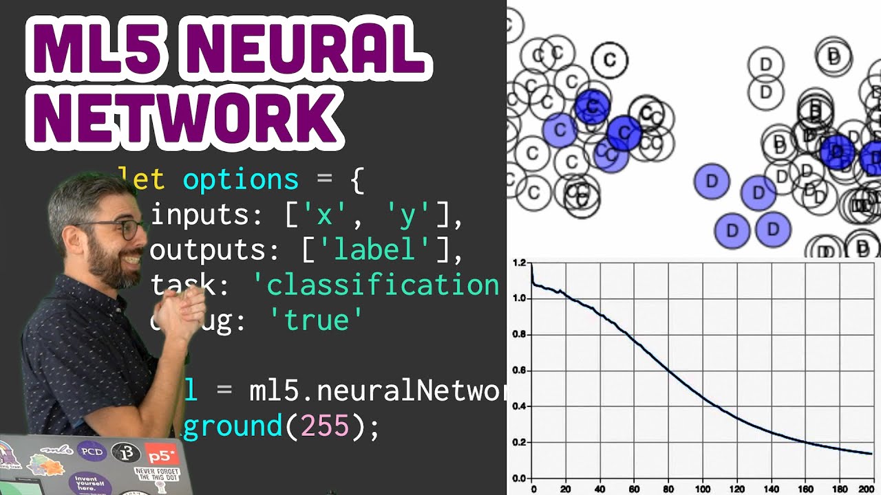 How to train a Neural Network Machine Learning with ml5.js