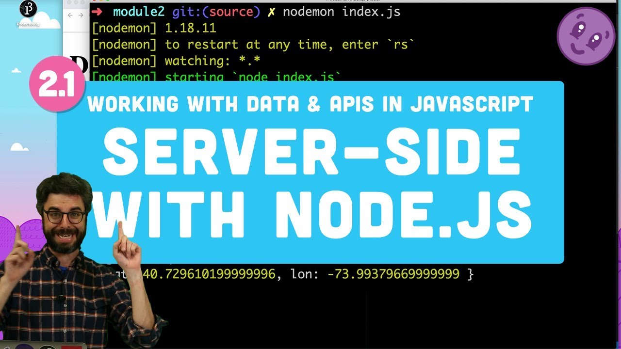 Working with Data and APIs in JavaScript - Server-side with Node.js
