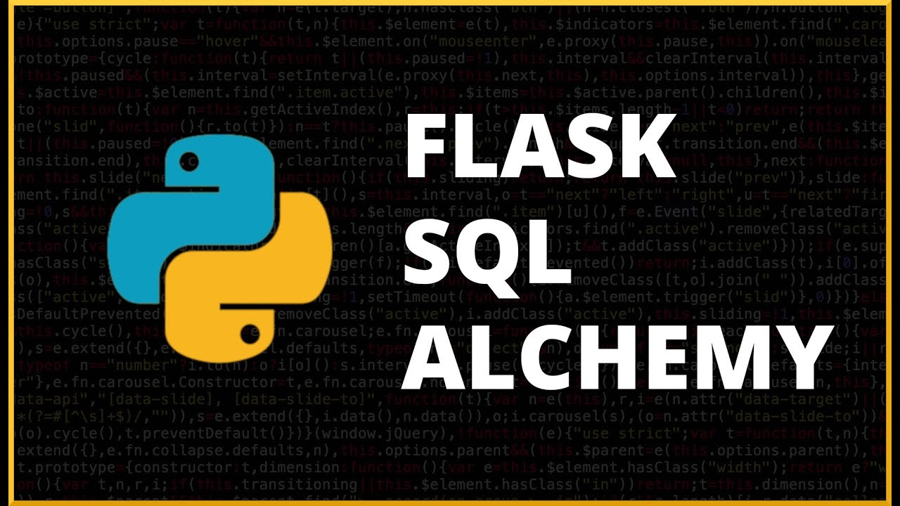 Python Flask & MySQL REST API con SQLAlchemy