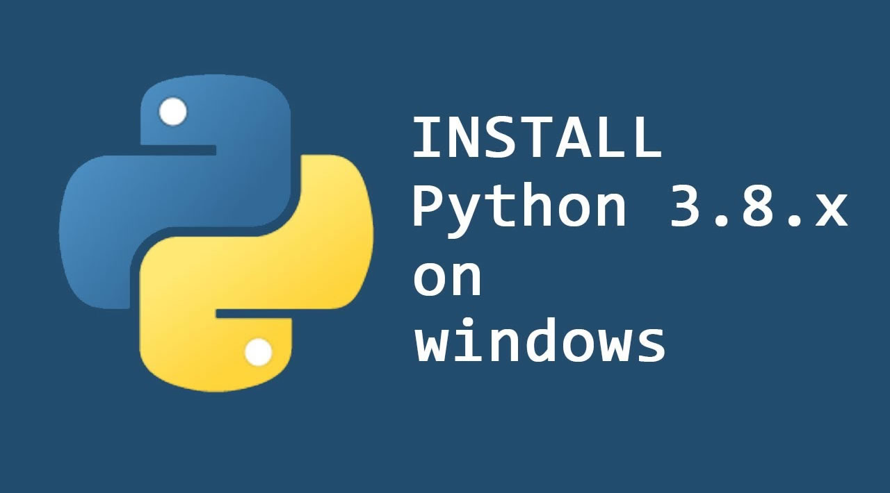 install python 3 windows