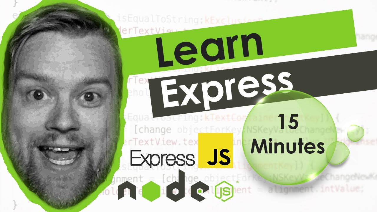 Node.js Express FrameWork Tutorial - Learn Express.js in 15 minutes