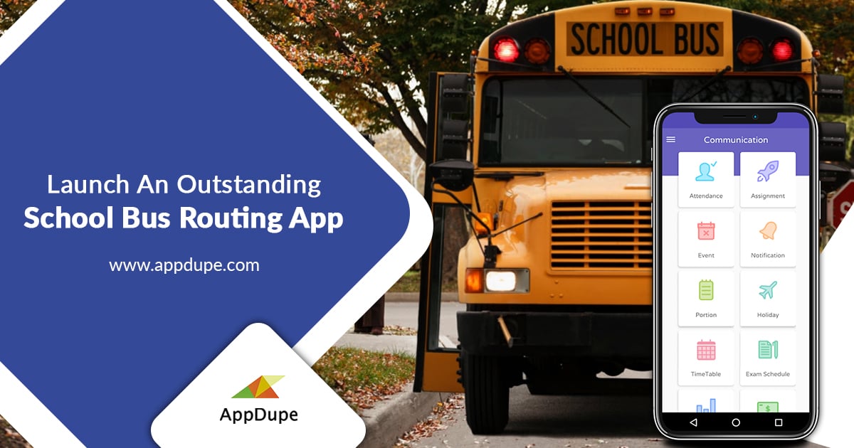 Manage your fleet with a school bus routing software