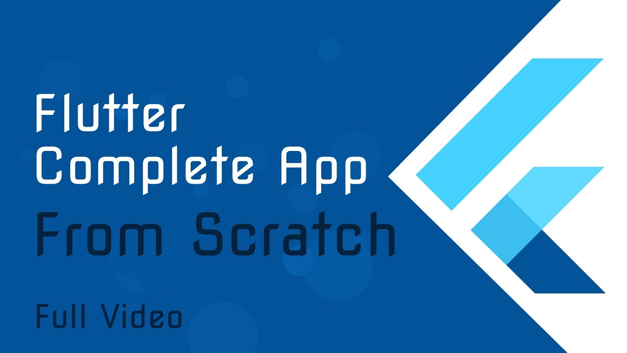 Build a Flutter App from Scratch with Firebase