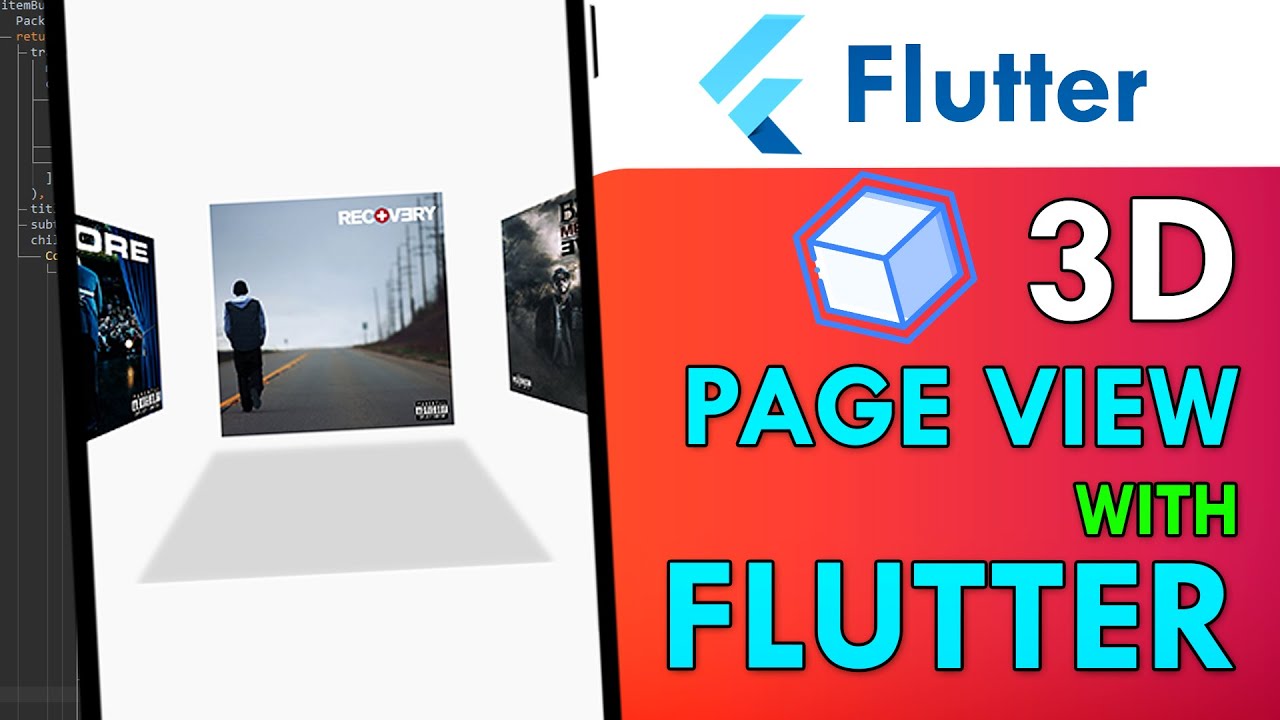 Creating an 3D Perspective PageView using Flutter and Matrix4