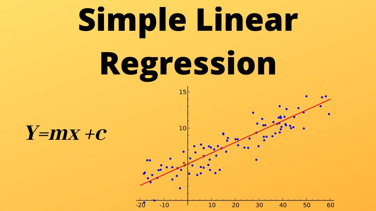 Machine Learning With Python Simple Linear Regression 0583