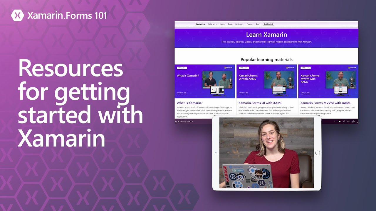 Resources for getting started with Xamarin
