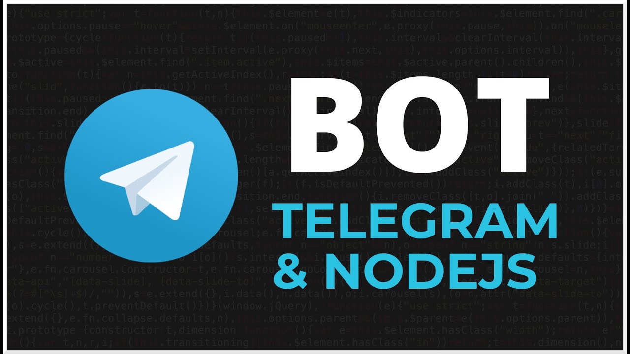 Telegram Bot con Nodejs y Javascript 
